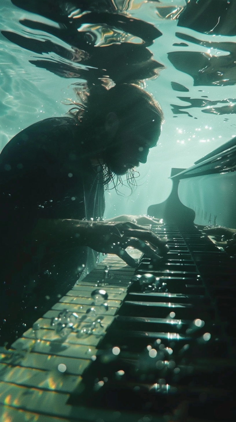 Thom Yorke's Underwater Piano Performance