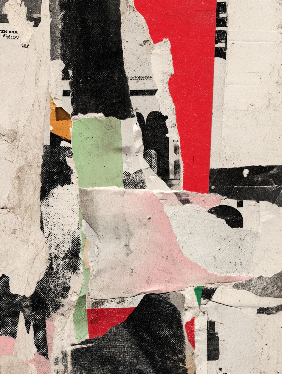 Contemporary Collage: Bold Layers & Textures