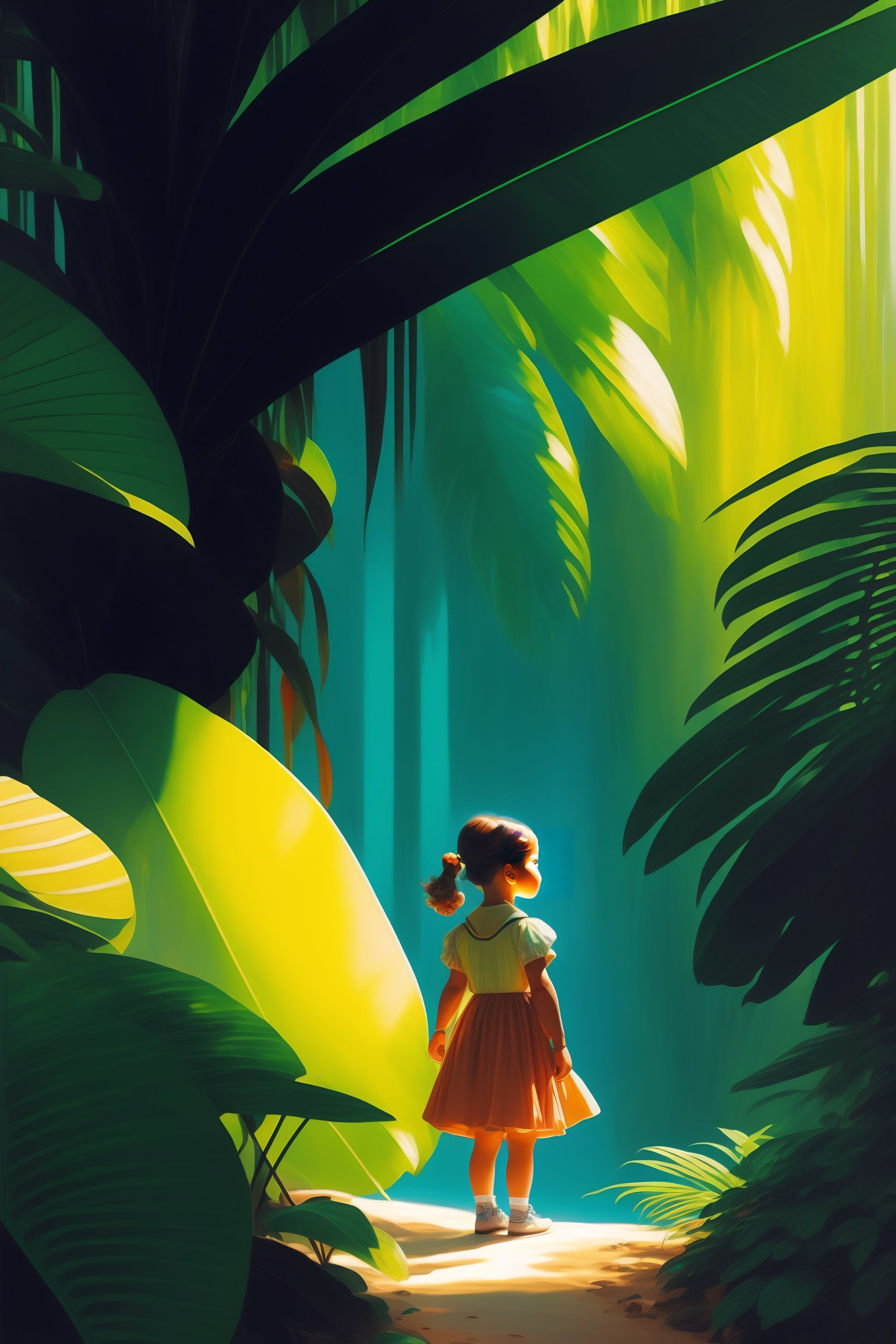 Jungle Adventure: Syd Mead's Little Girl