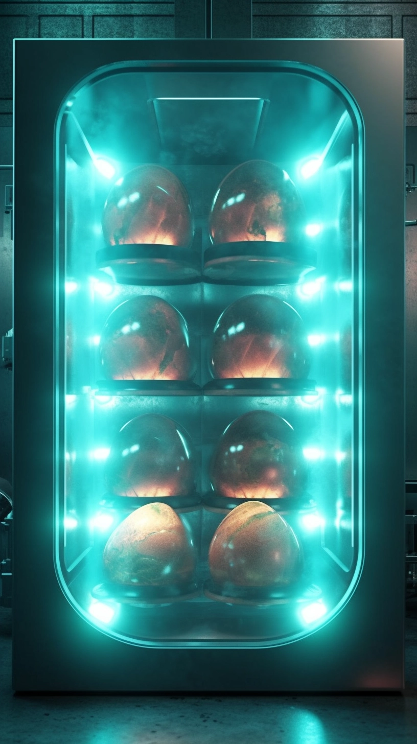 Radioactive Dino Eggs: Cinematic Incubator