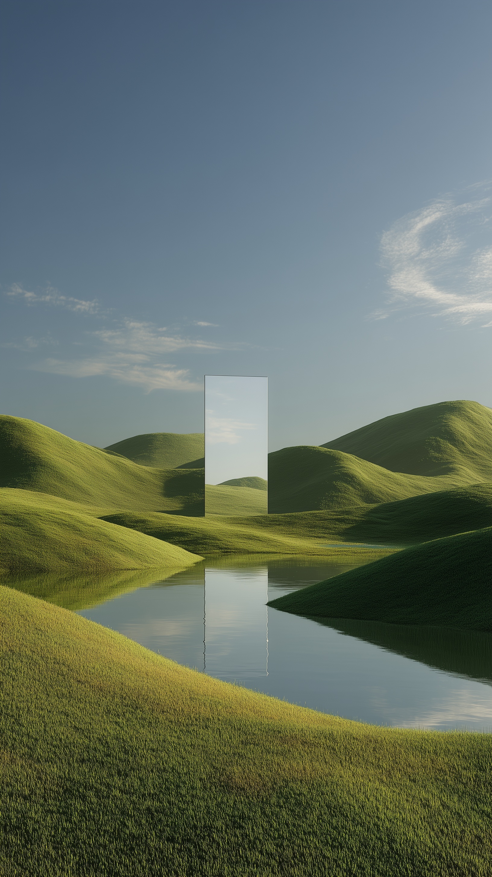 Stunning Hyper-Realistic Landscape Reflection Art
