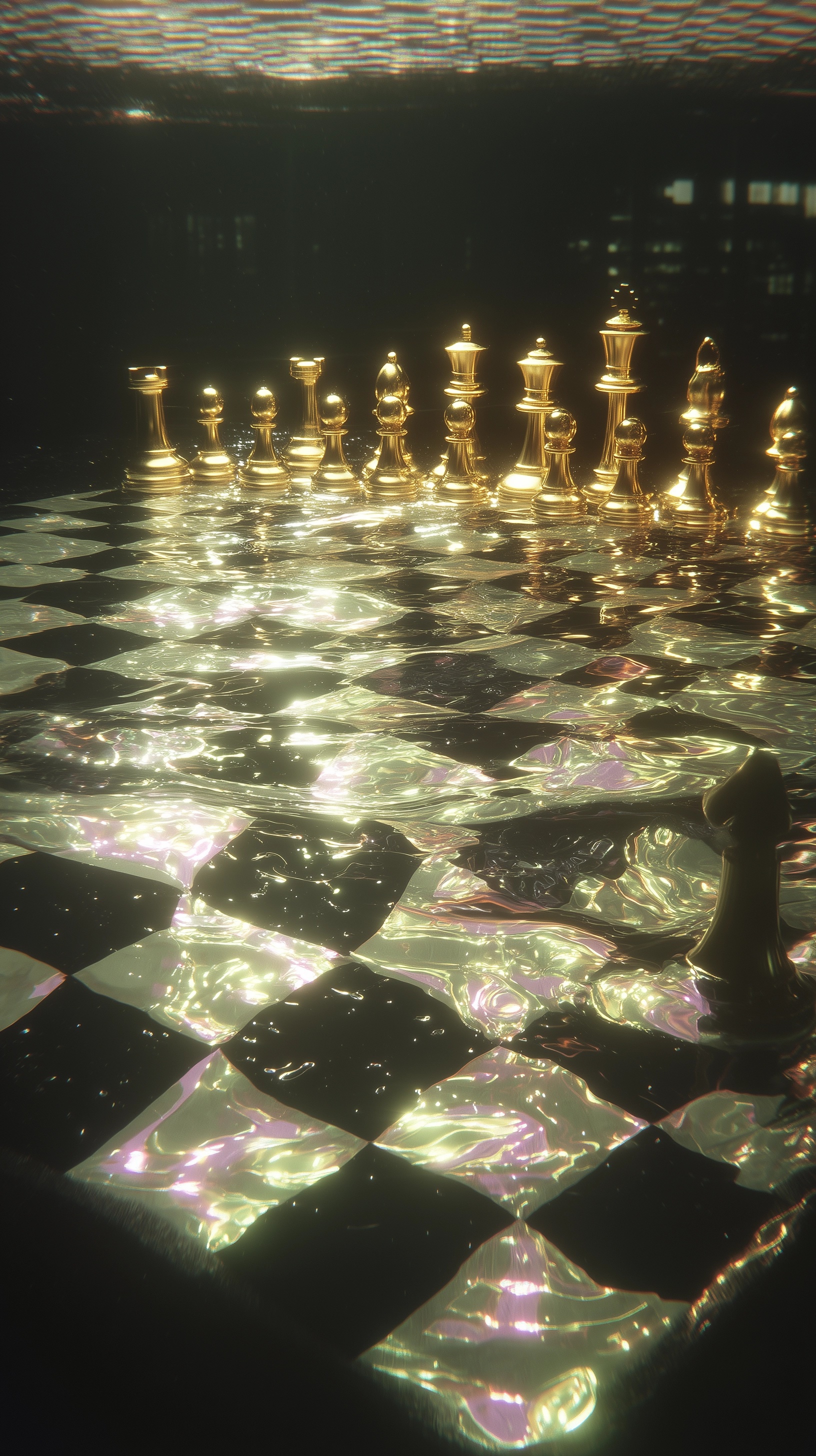 Luxury Chess Set: Wealth Amidst Rising Challenges