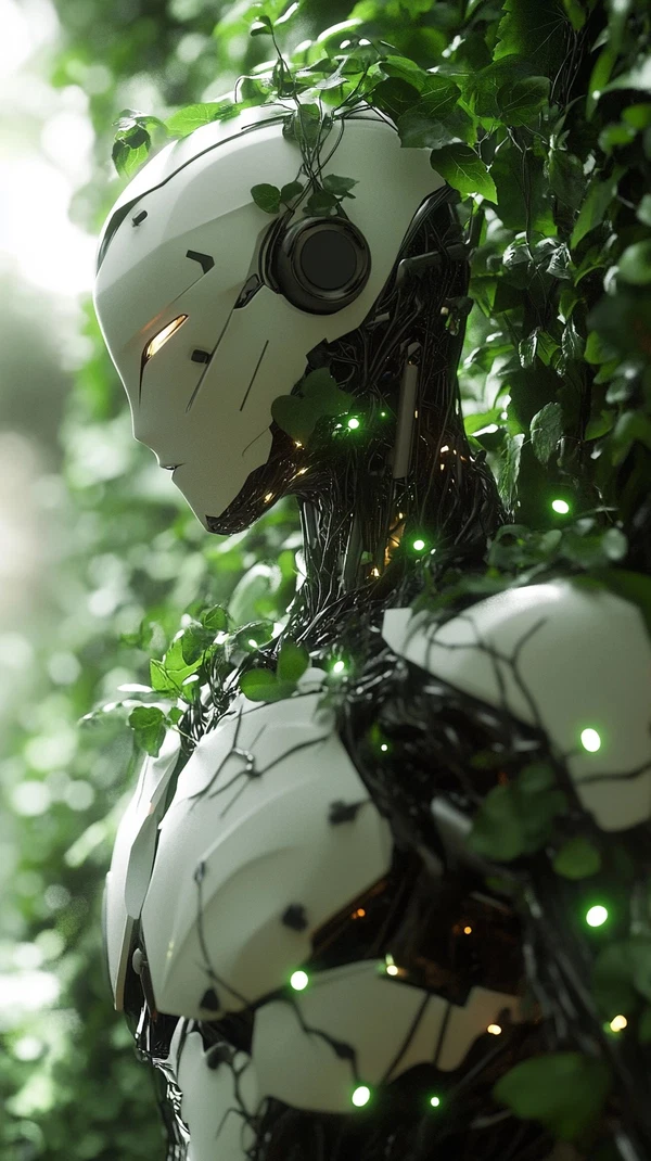 AI Robot: Harmony of Nature and Technology