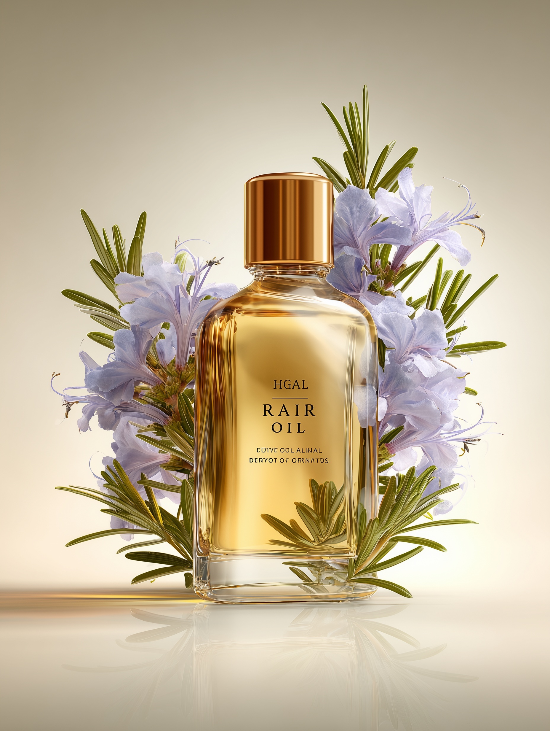 Luxurious Rosemary Hair Oil – Pure Elegance Inside