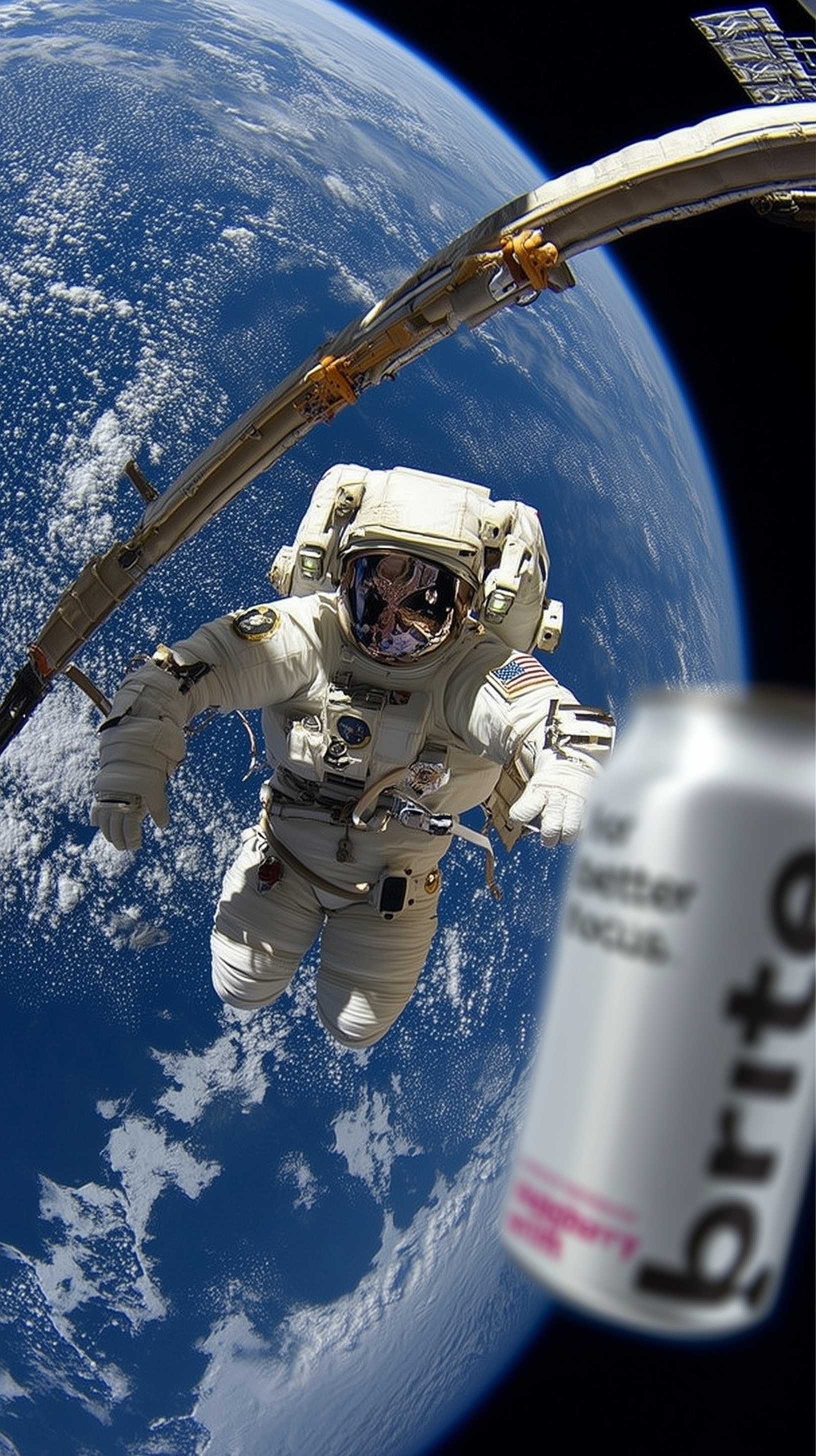 Experience Brite: Raspberry Mint in Zero Gravity