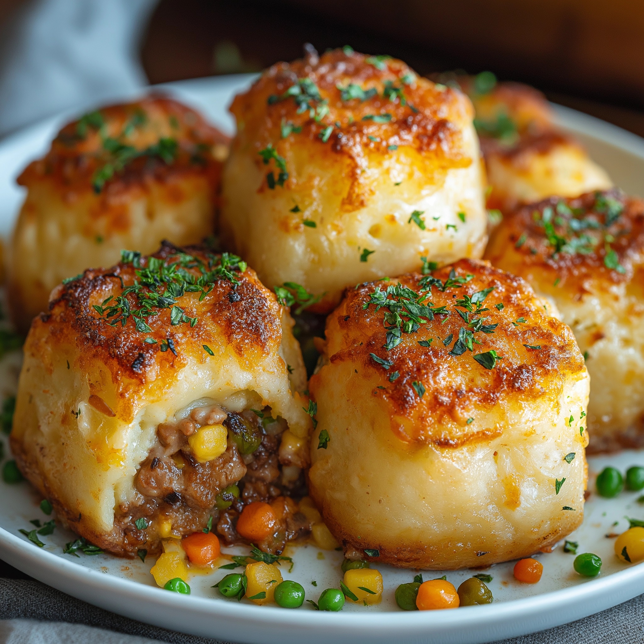 Crispy Air Fryer Shepherd's Pie Bites Recipe