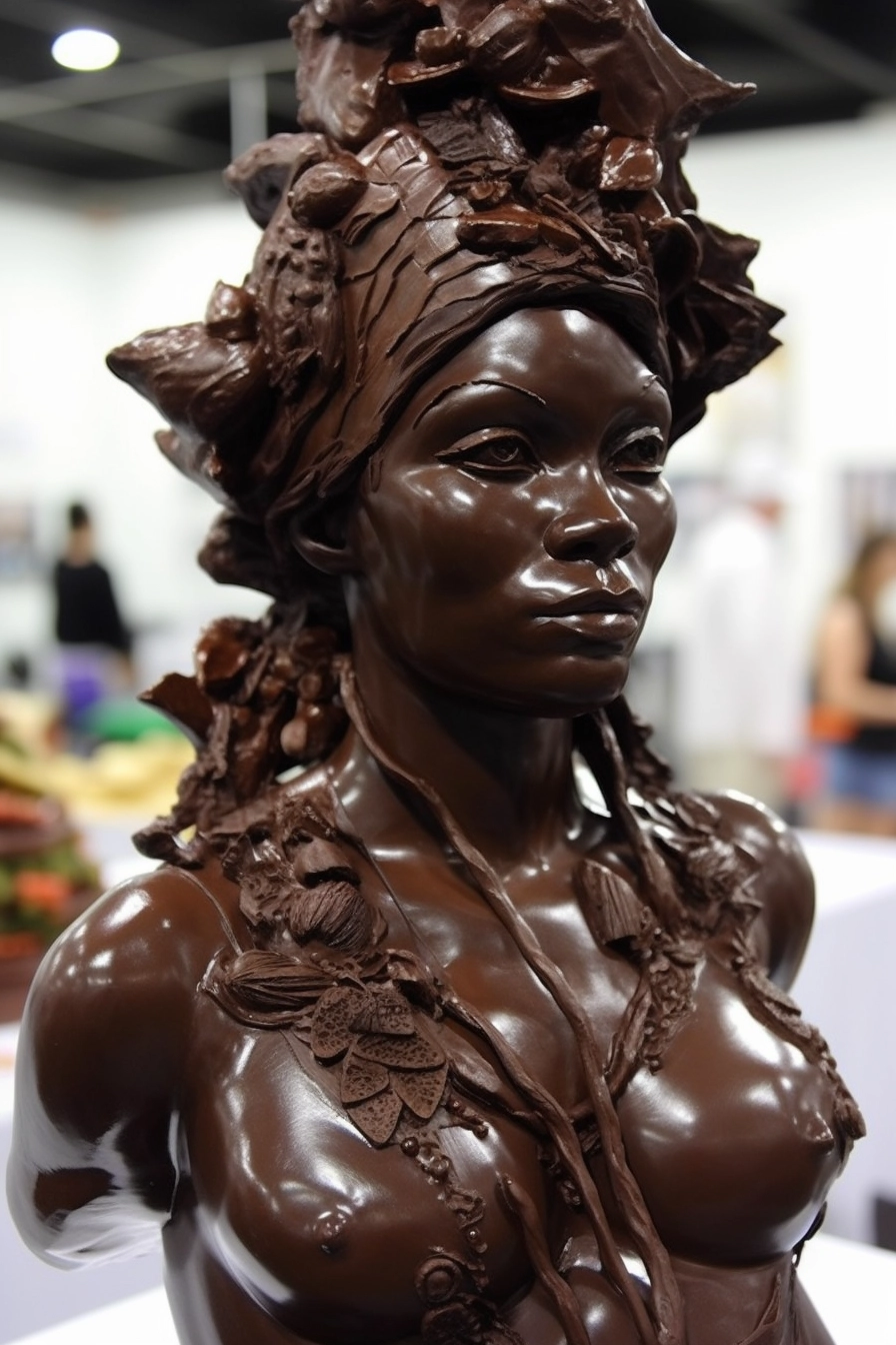 LatinaPunk Chocolate Sculptures with Cocoa Butter