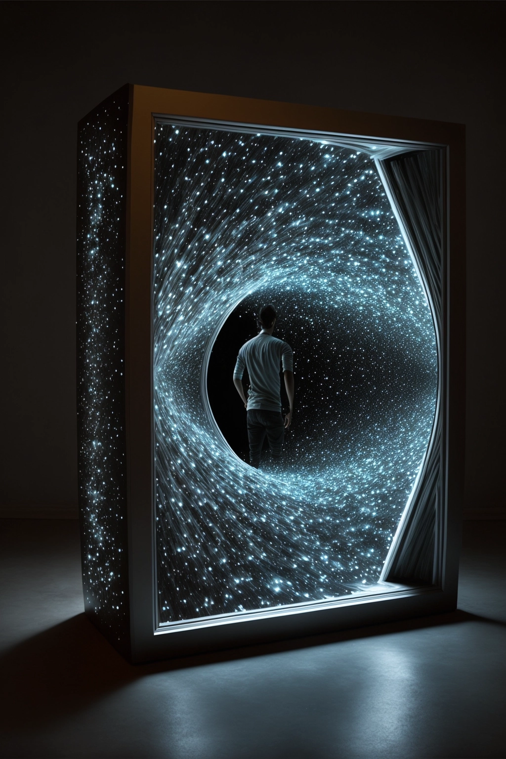 Luxury Infinity Mirror Teleport Device • PromptDen