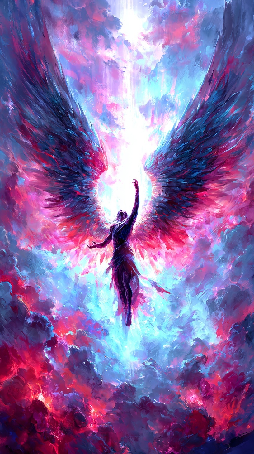 Ascend to Love: A Black-Winged Astral Journey