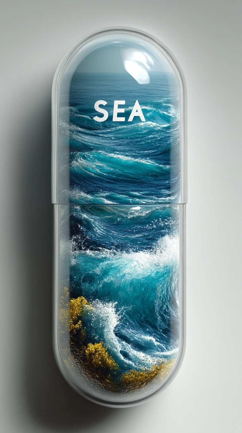 Vitamin C Capsules: Pure Ocean Energy
