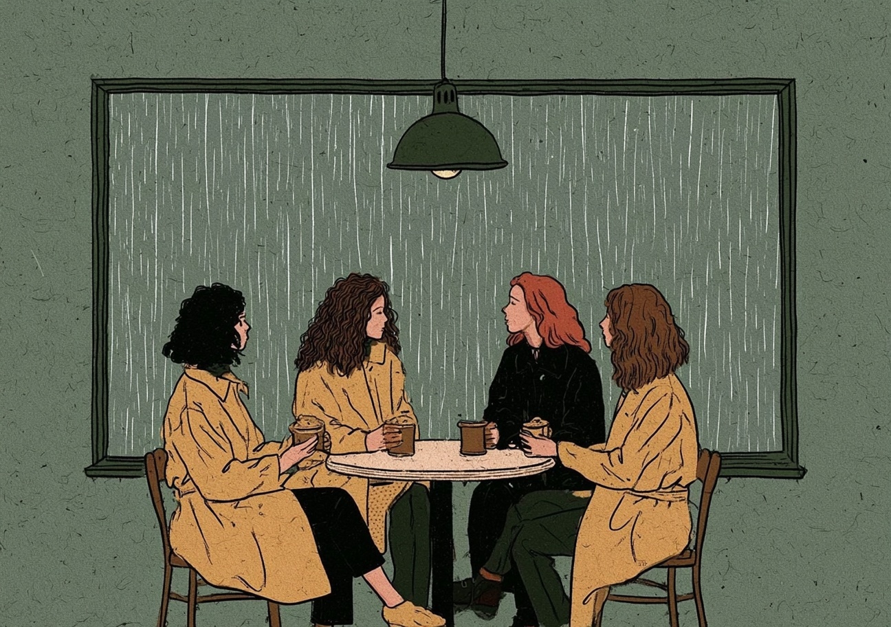 Cozy Café Reunions: Heartwarming Moments Captured