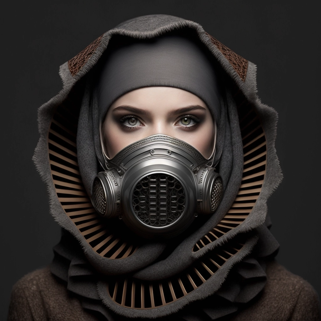 Industrial Chic: Ventilation Shaft Fashion for Women