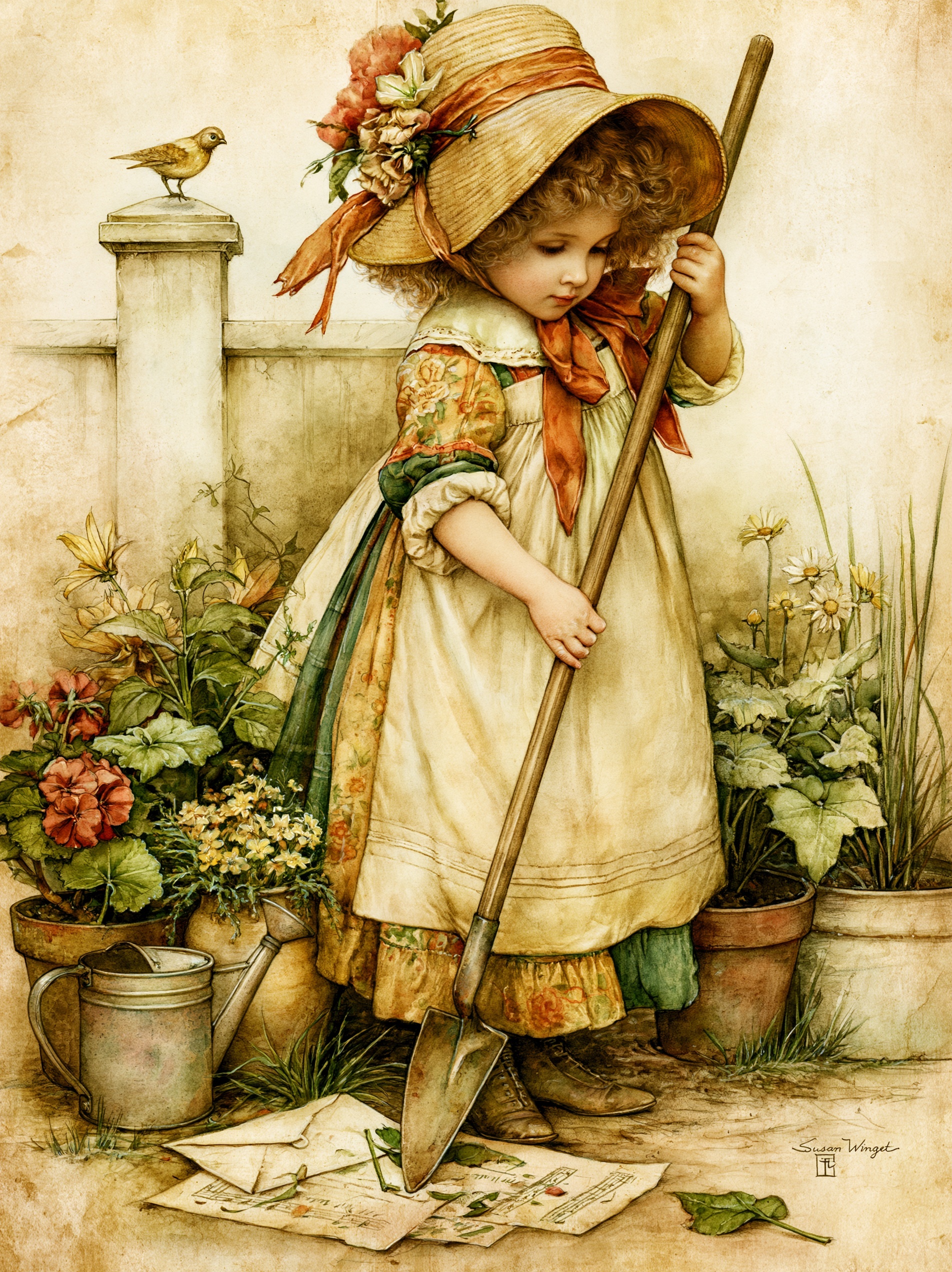 Enchanting Garden Art: Susan Winget & More