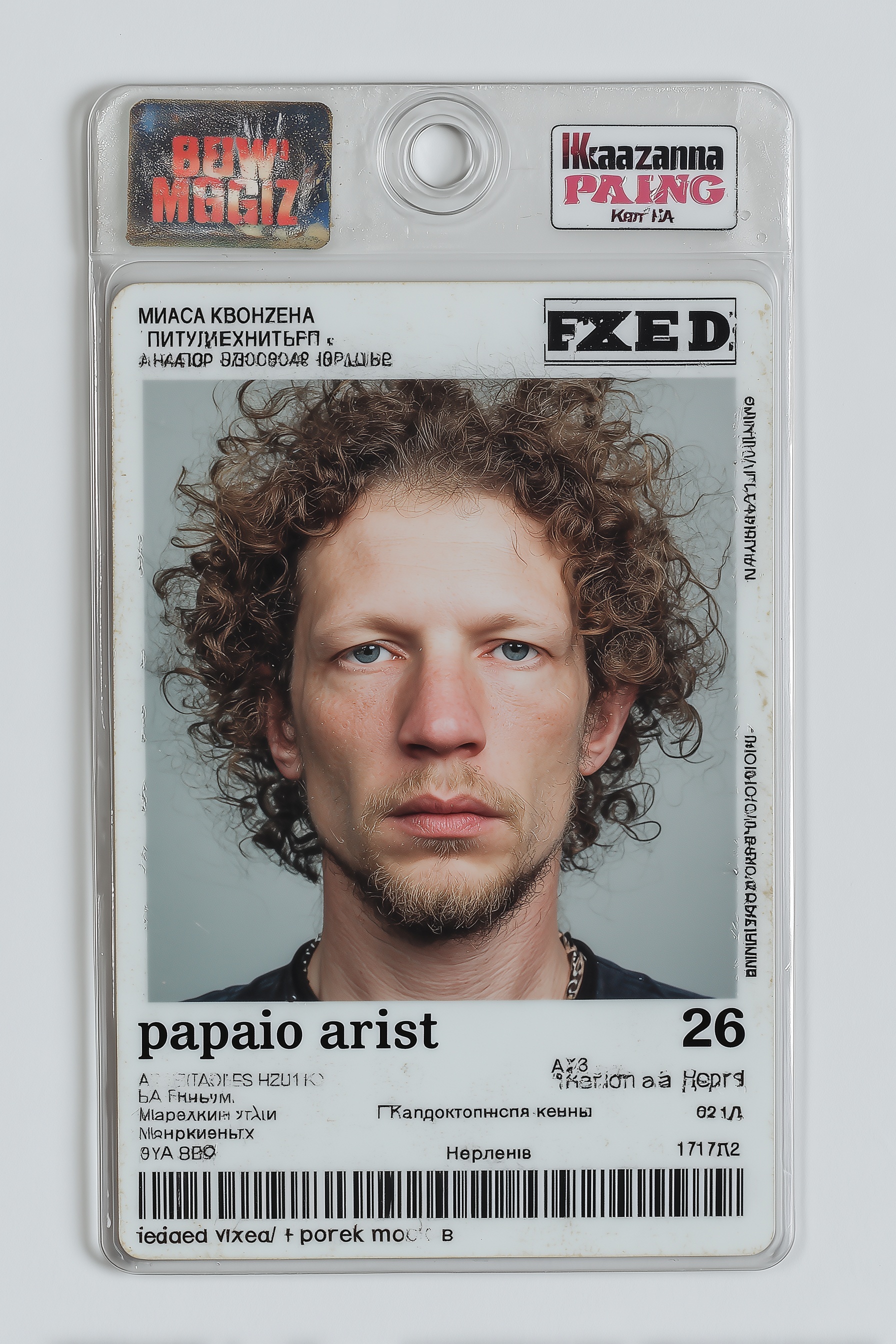 Fed Head: Prototype Trip Hop Magazine Cover