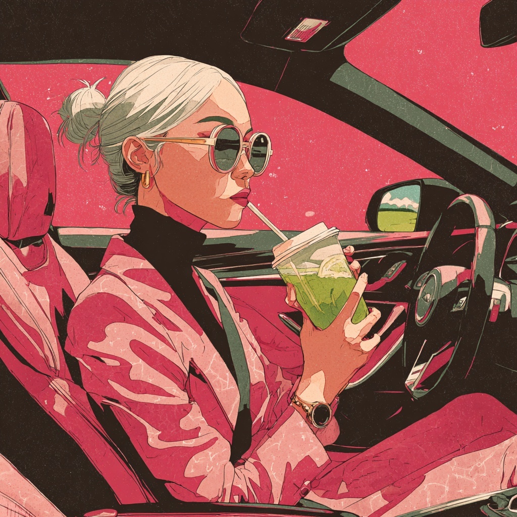LA Luxe: Matcha, Cars & Chic Vibes