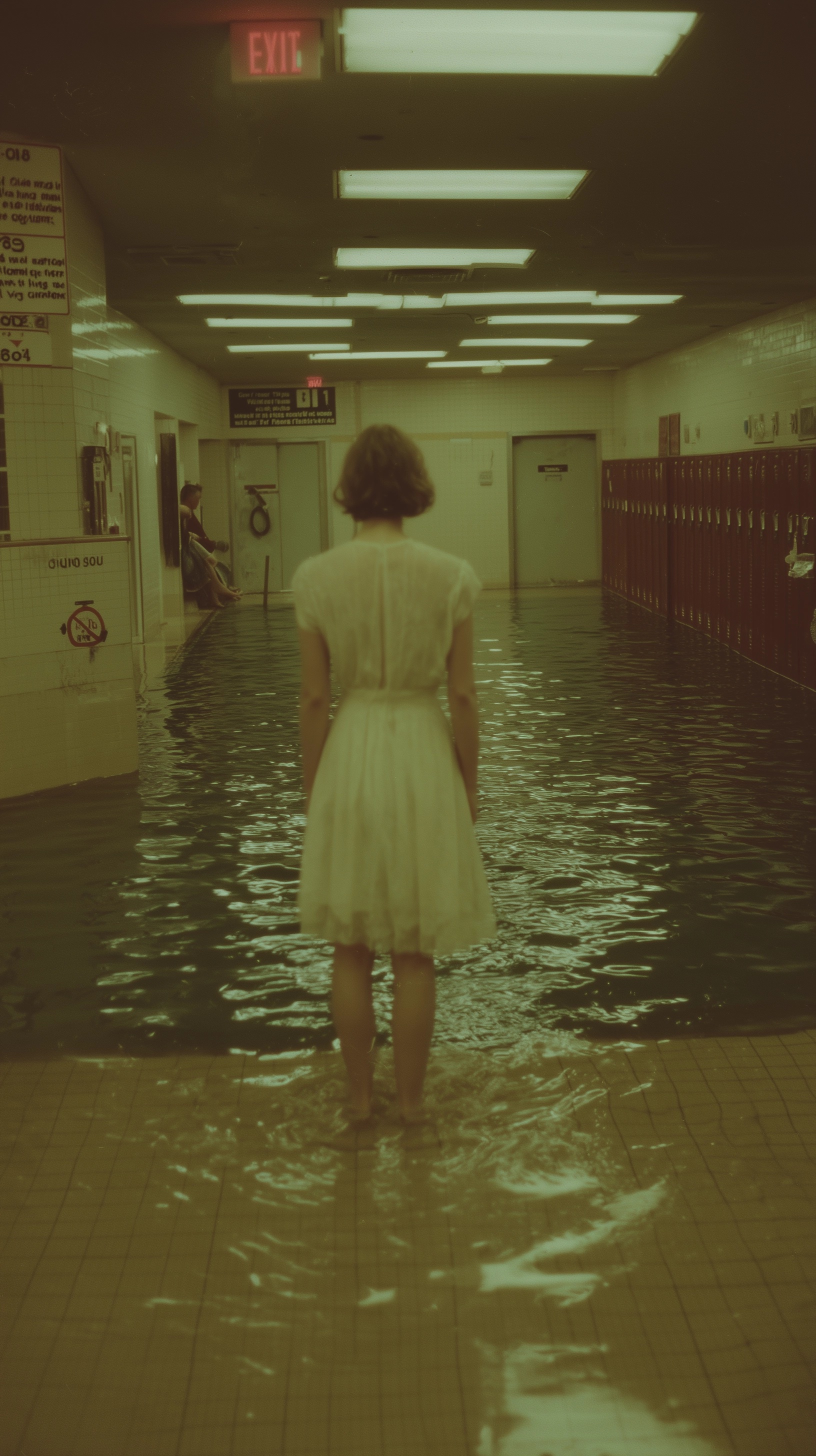 Echoes of a Drowned Era: Vintage Pool Memories