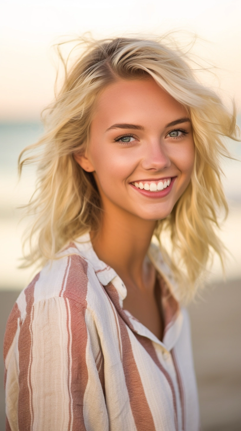 Beach Beauty: Schlieren Portraits with Soft Lighting