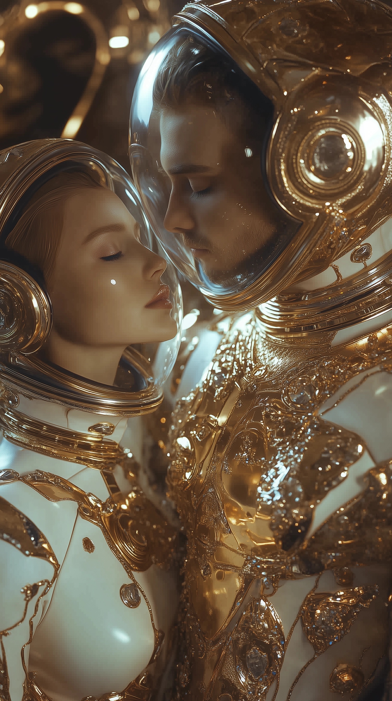 Rococo Meets Futurism: Space Fashion Redefined