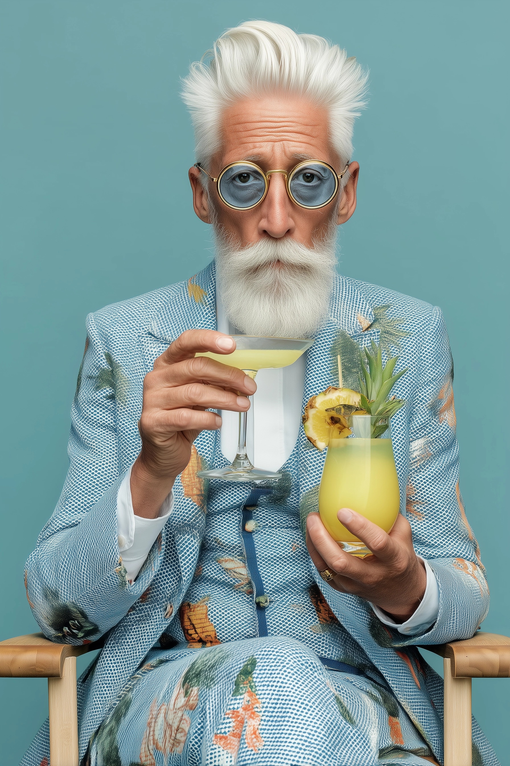 Stylish CEO Portrait: Elegance Meets Innovation