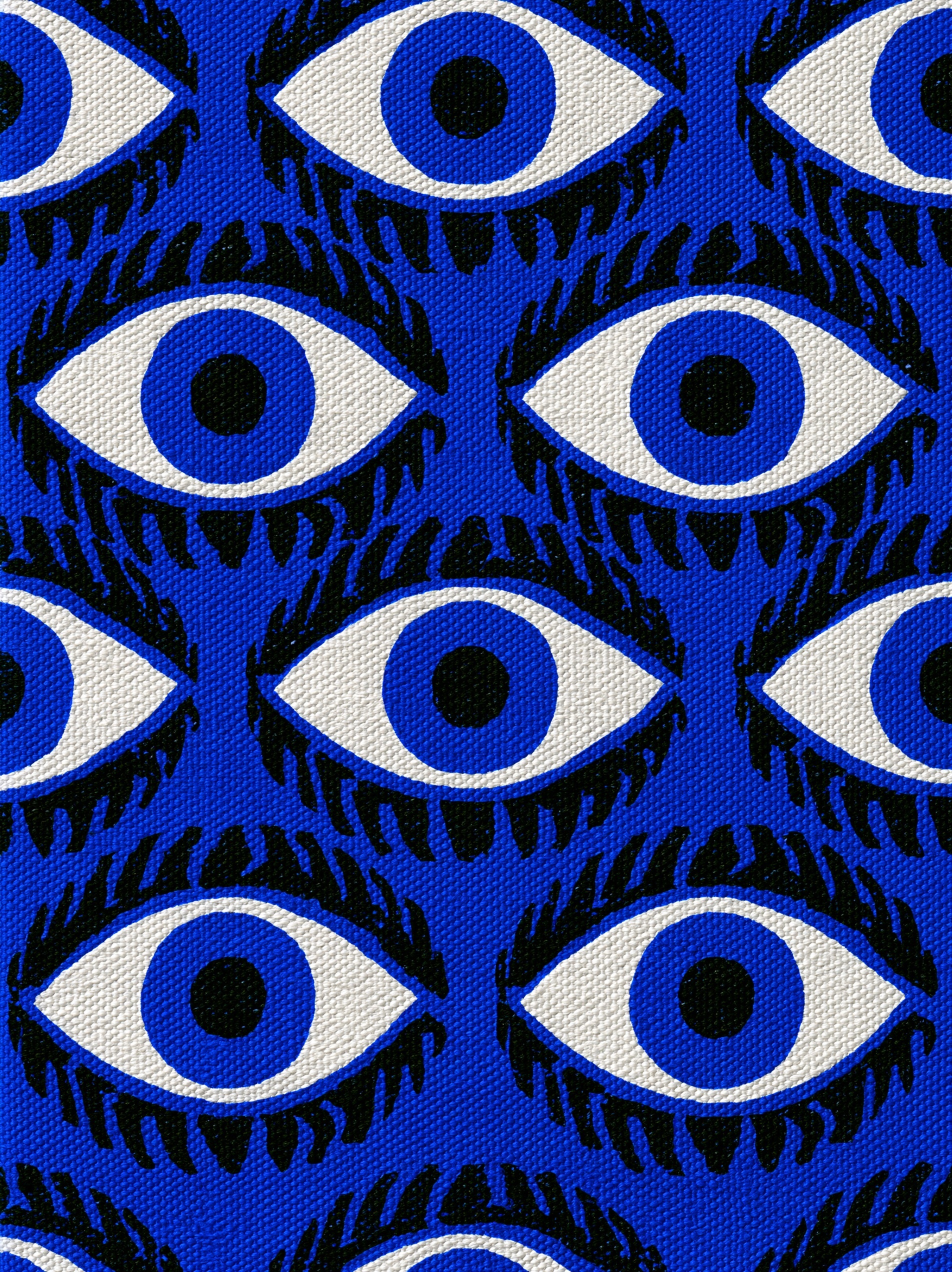 Enchanting Evil Eye Pattern Design for Your Space