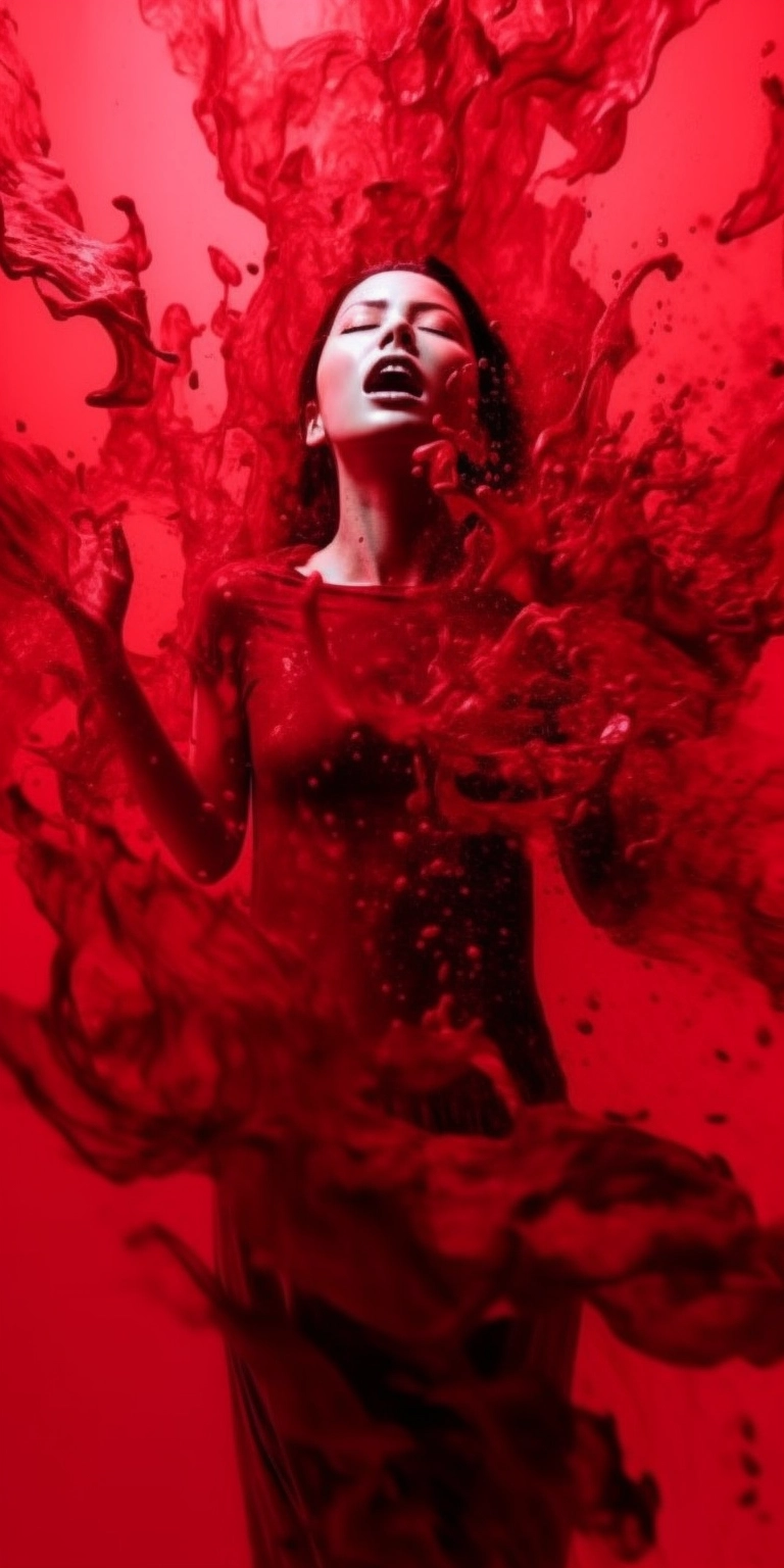 Mesmerizing Red: Awe-Inspiring Lighting and Composition