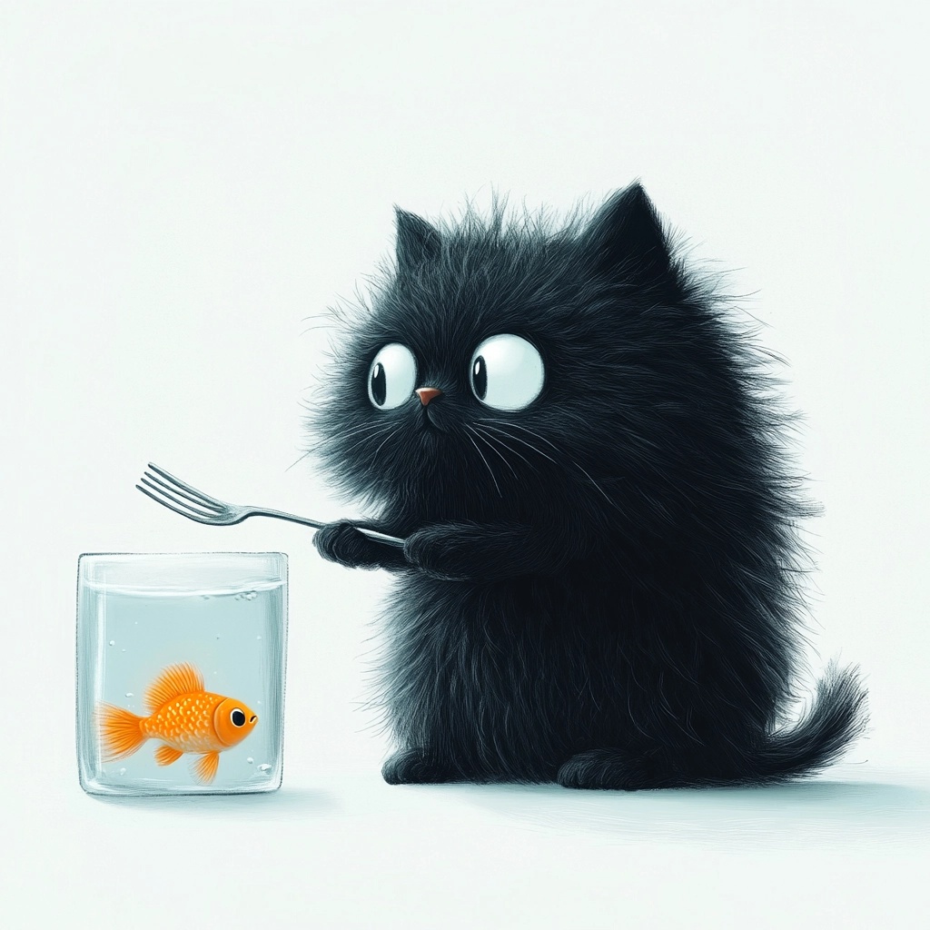 Cat vs. Fish: A Hilarious Showdown!