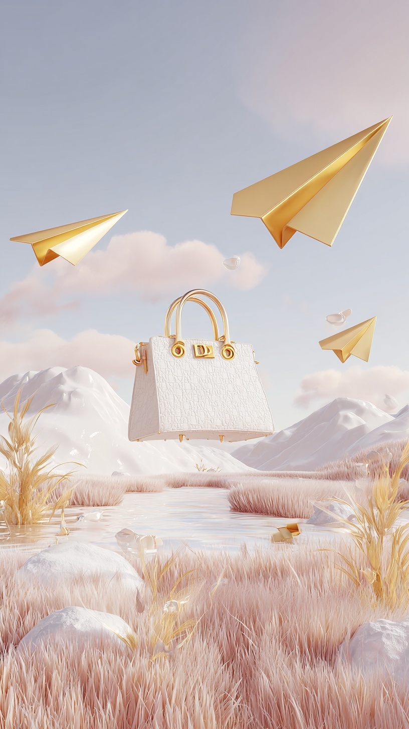 Elevate Elegance: Dior's Surrealist Dreamscape