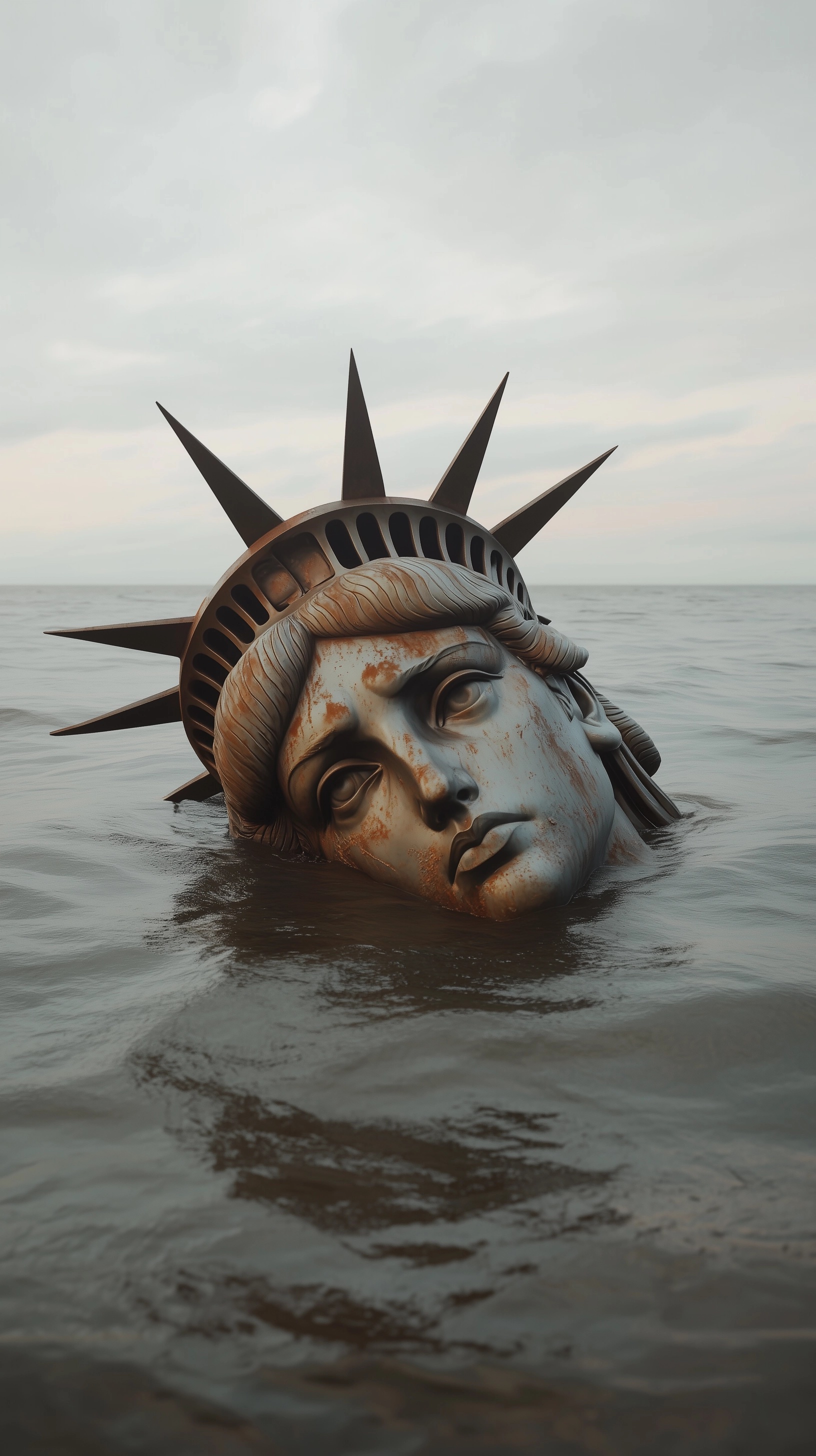 Lost Icon: The Eroded Statue of Liberty