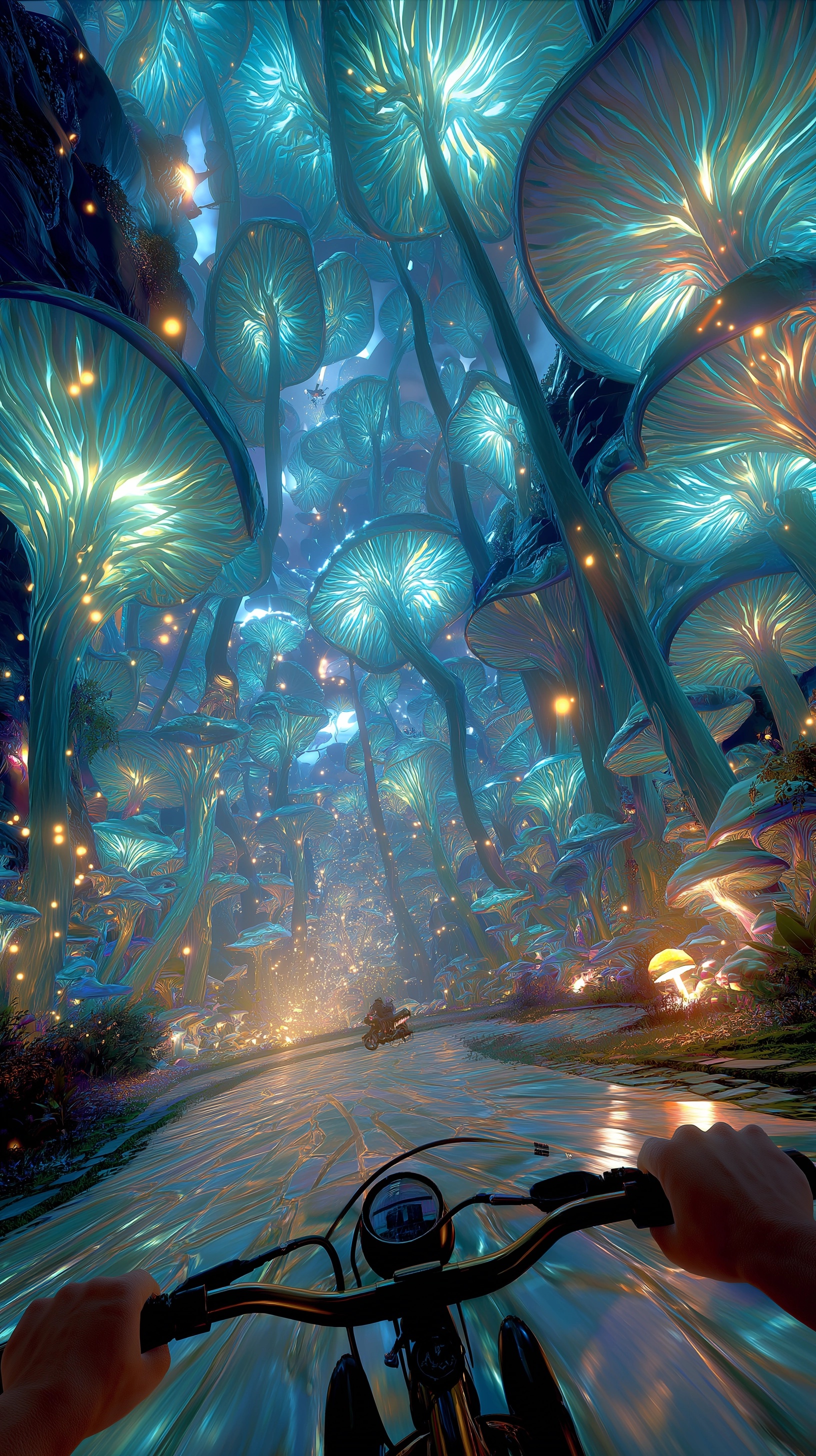 Ride Through a Dreamlike Mushroom Forest Adventure