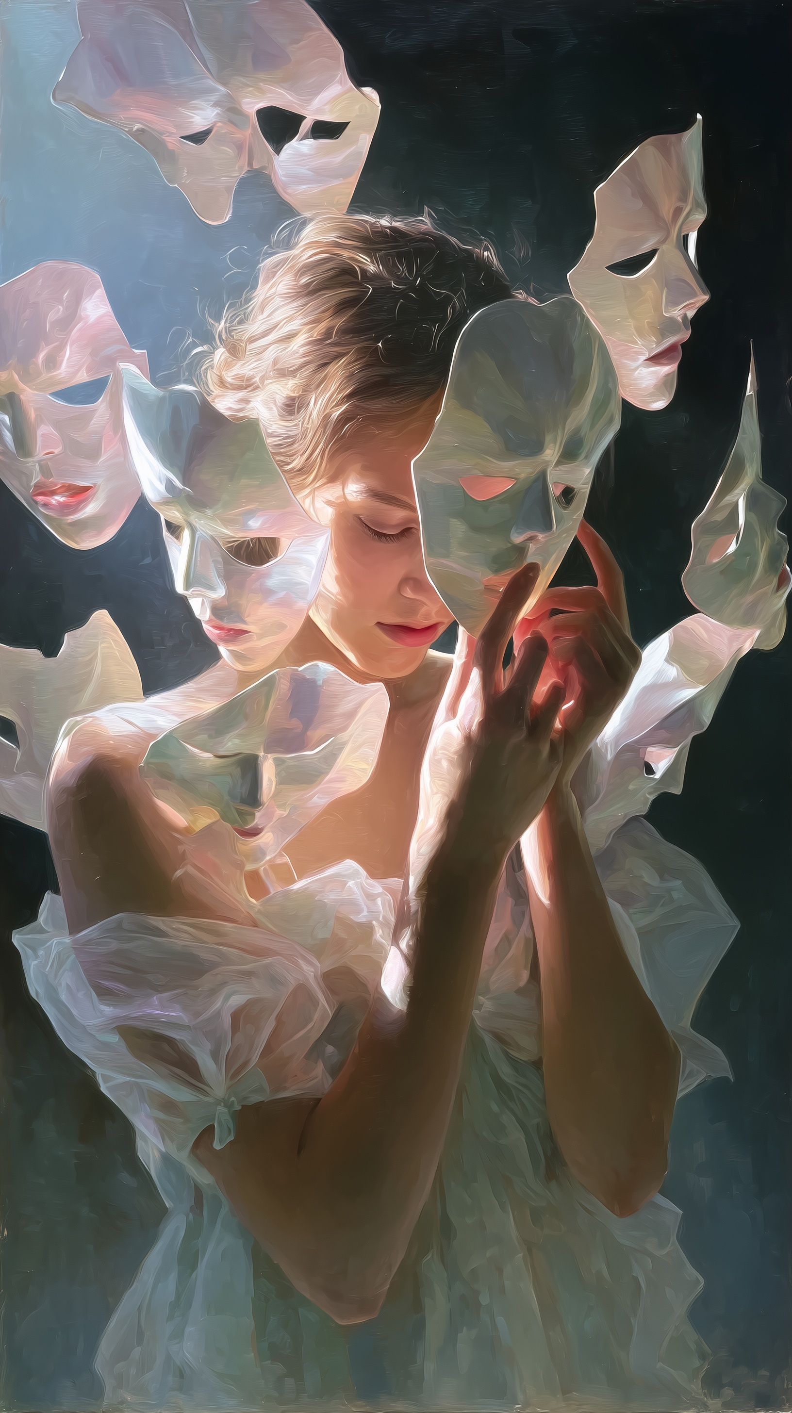 Unveiling Identity: A Surreal Art Journey