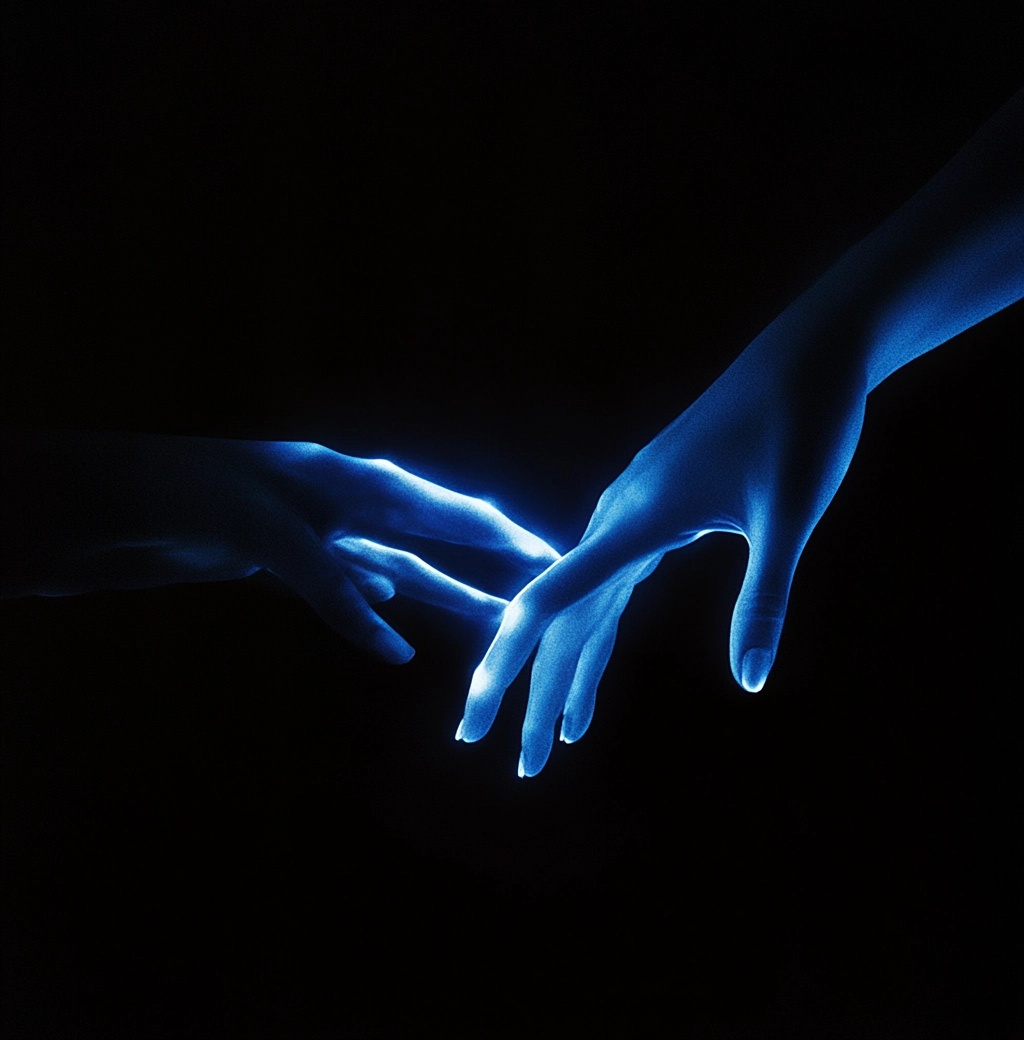 Connecting Light: A Glimpse of Human Touch