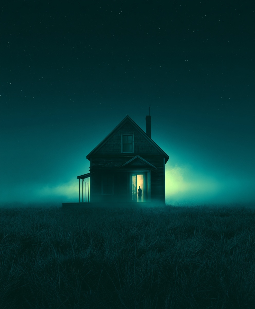 Surreal Cinematic Stillness in Theatrical Minimalism
