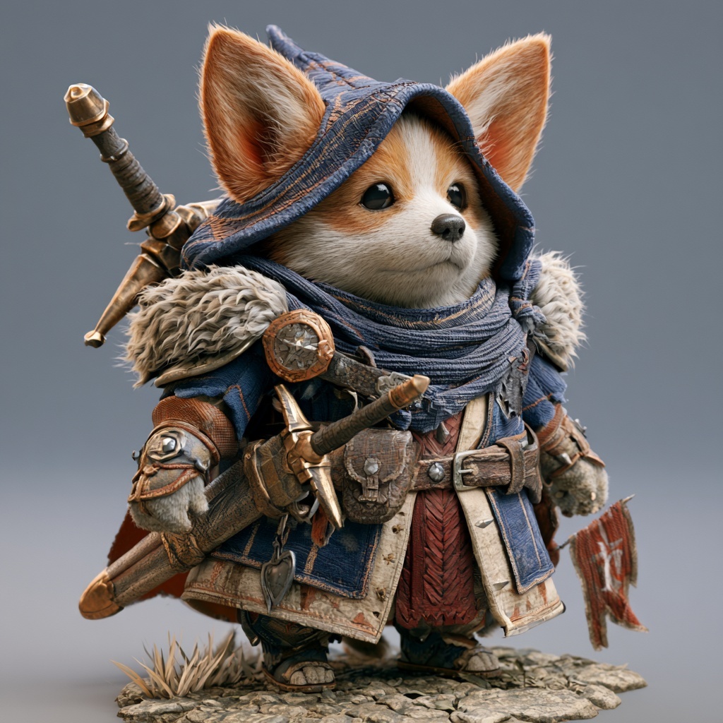 Swordman Adventure: Epic Fantasy with Corgis