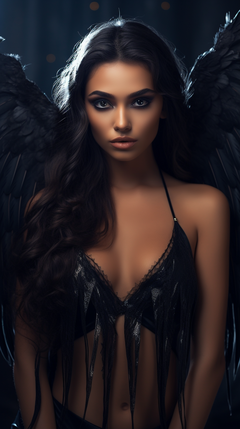 Discover the Mysterious Charm of a Dark Angel