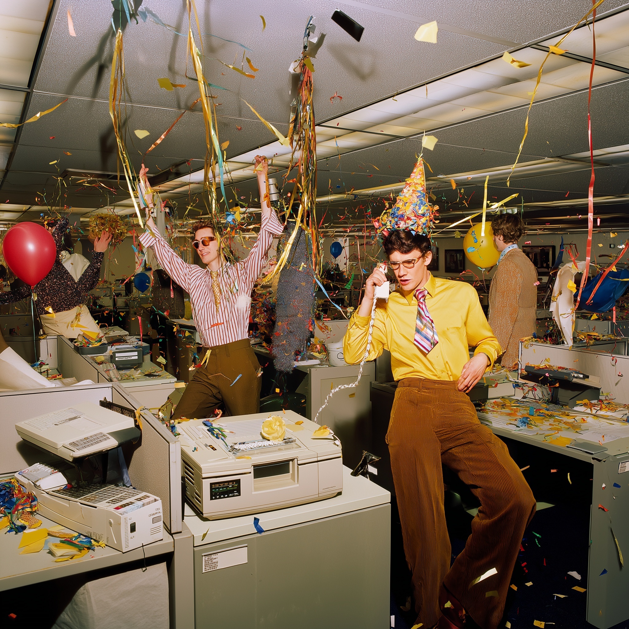 Retro Office Party: A Creative Chaos Celebration
