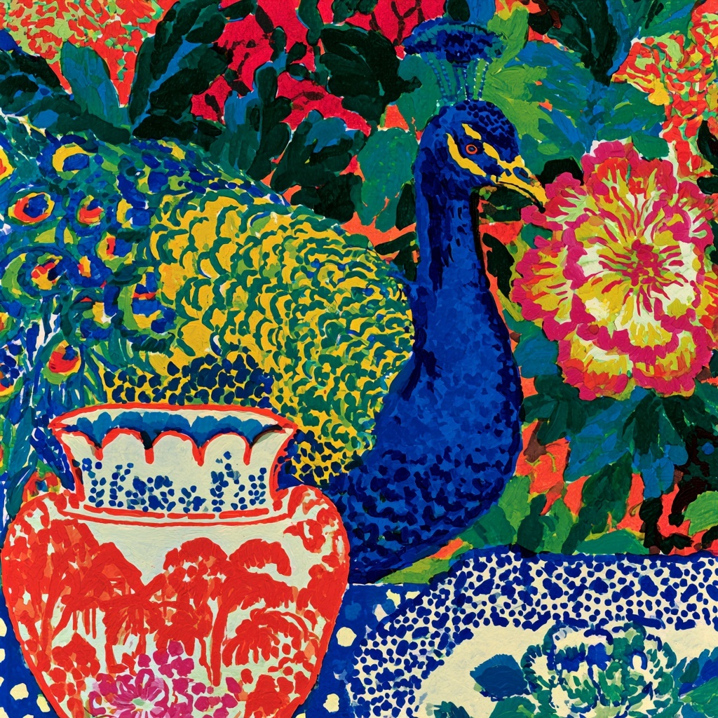 Chinoiserie Chic: Playful Preppy Art for Your Space