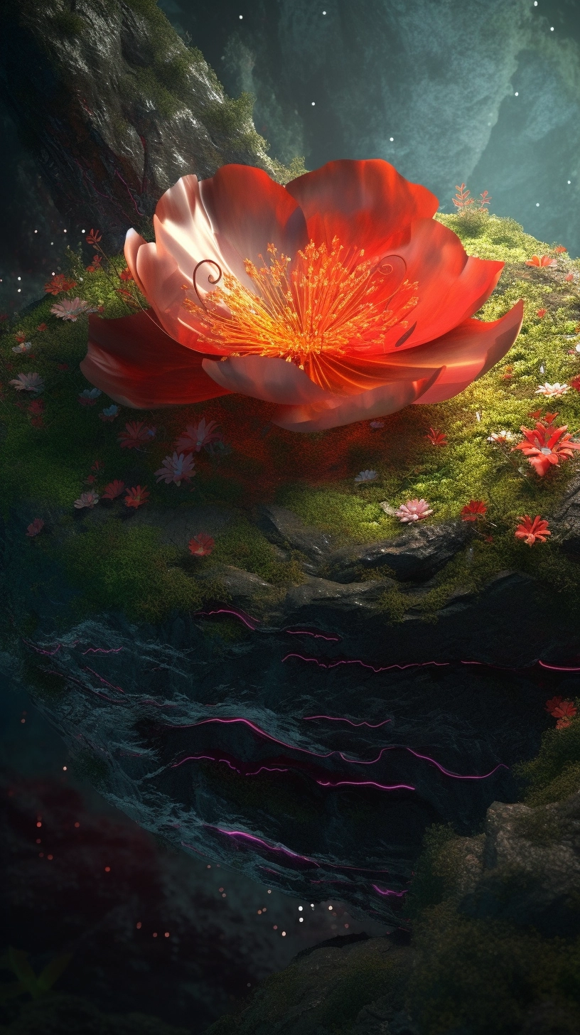 Beyond Flowers: Surreal 3D Rendering & Top CG Photography