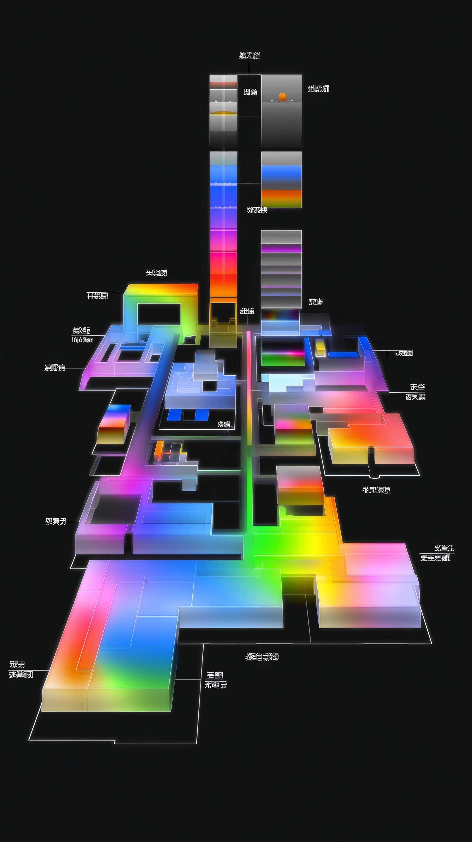 Explore MOMA: Interior Overview Map