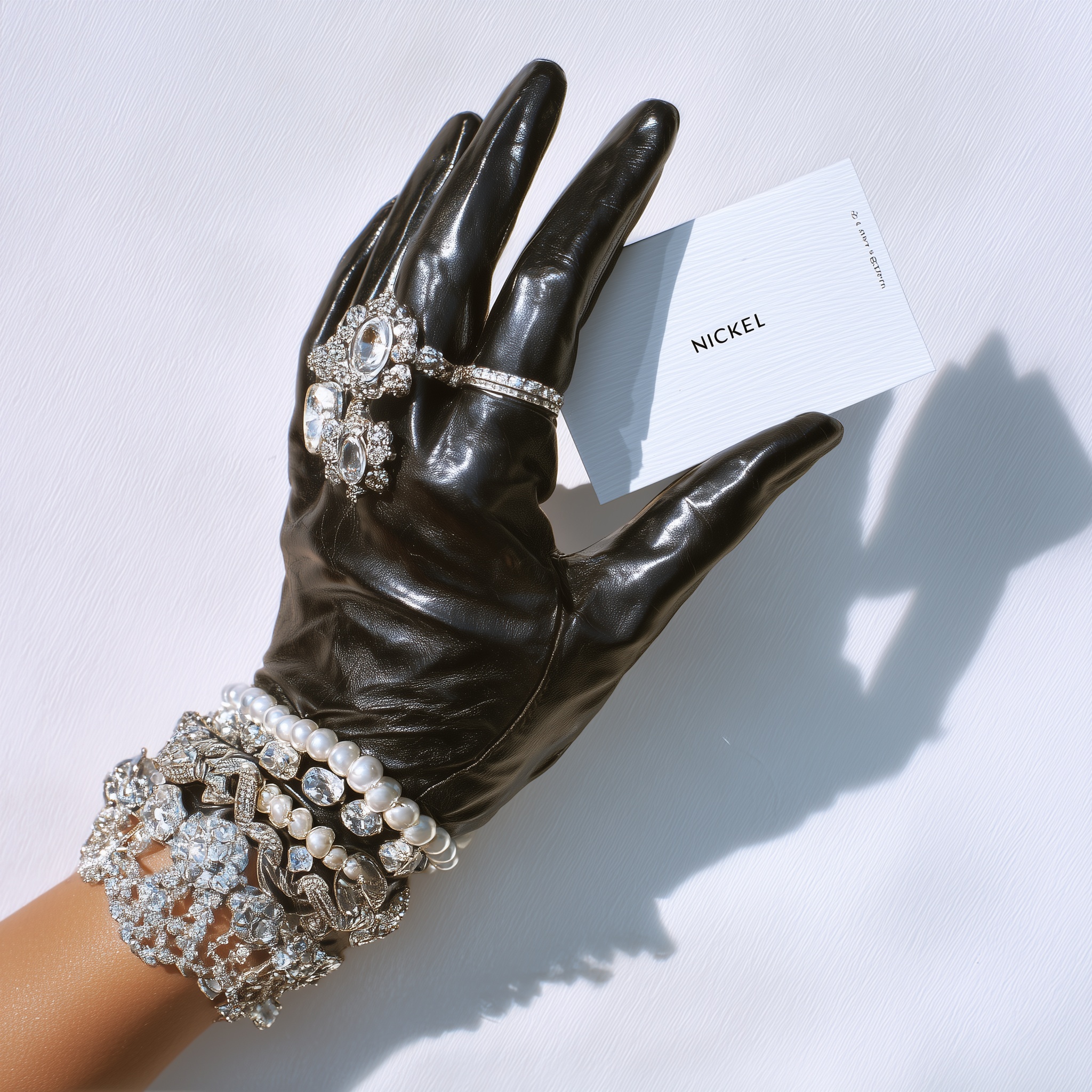 Luxury Meets Edge: $NICKEL Business Card Display