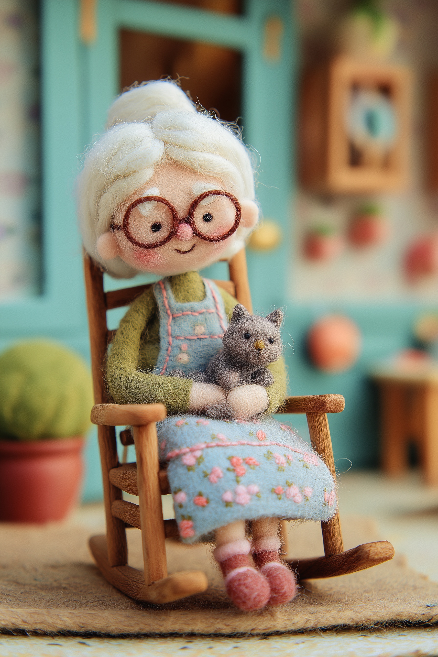 Warm Evenings: Cozy Moments in Handmade Wool