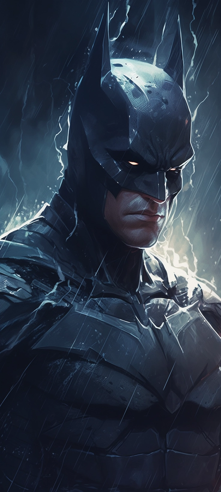 Electric Batman: Ross Tran Style