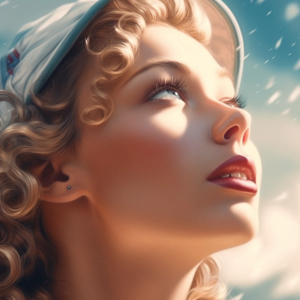 Extreme Close-Up Pin-Up Art by Top Artists