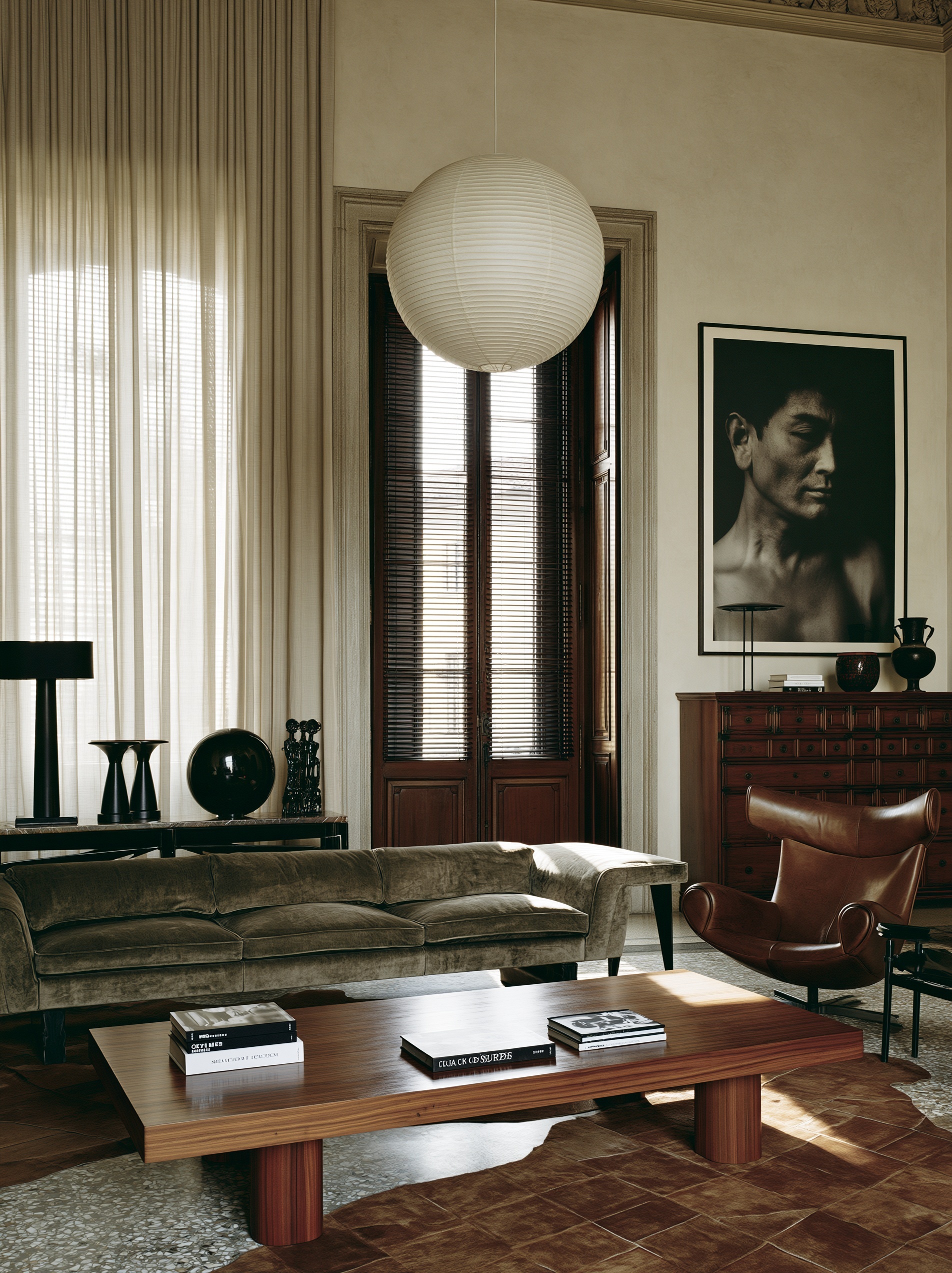 Timeless Milanese Apartment: Design Meets History