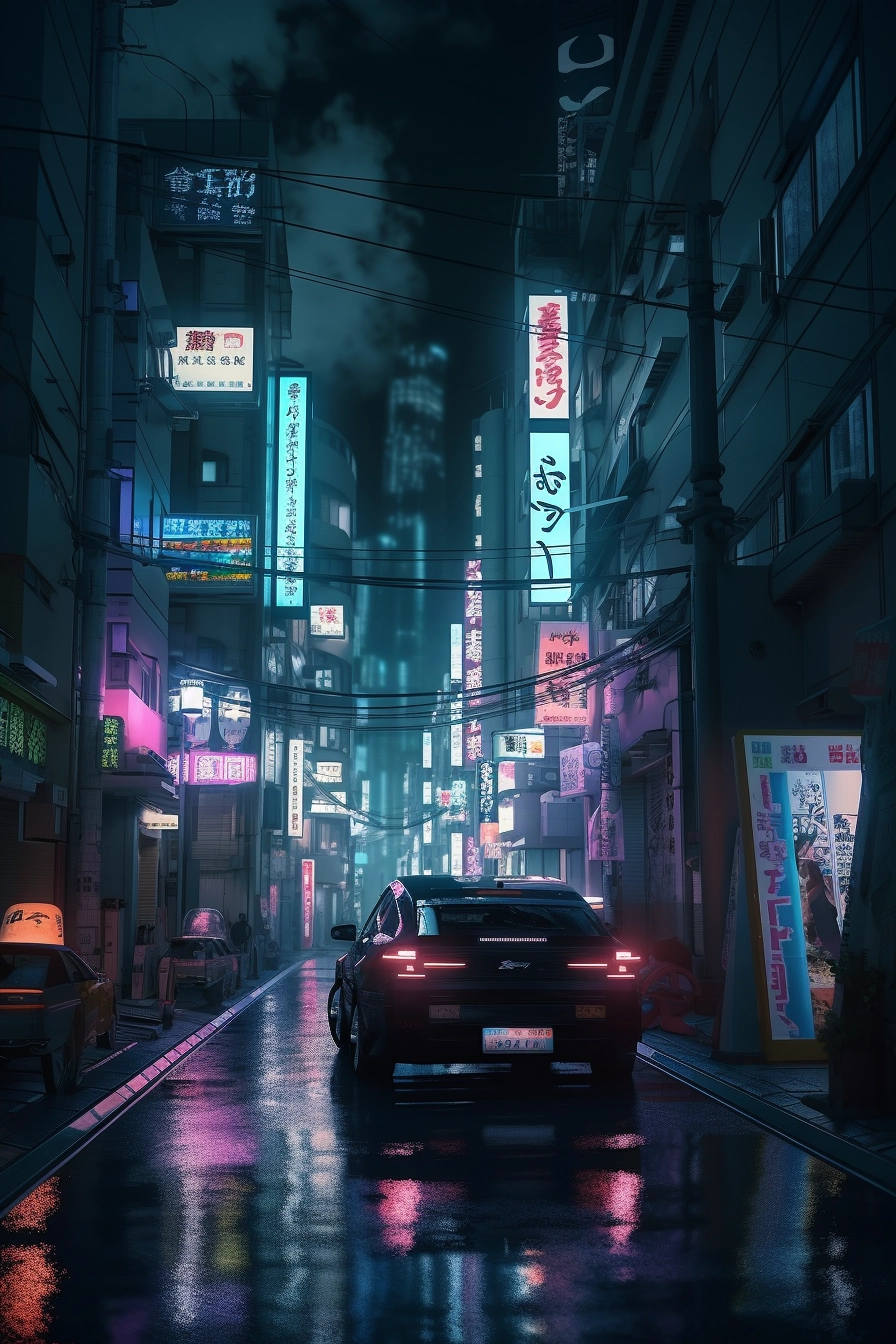 Experience Ultra-Realistic Tokyo Nights in Cyberpunk Style