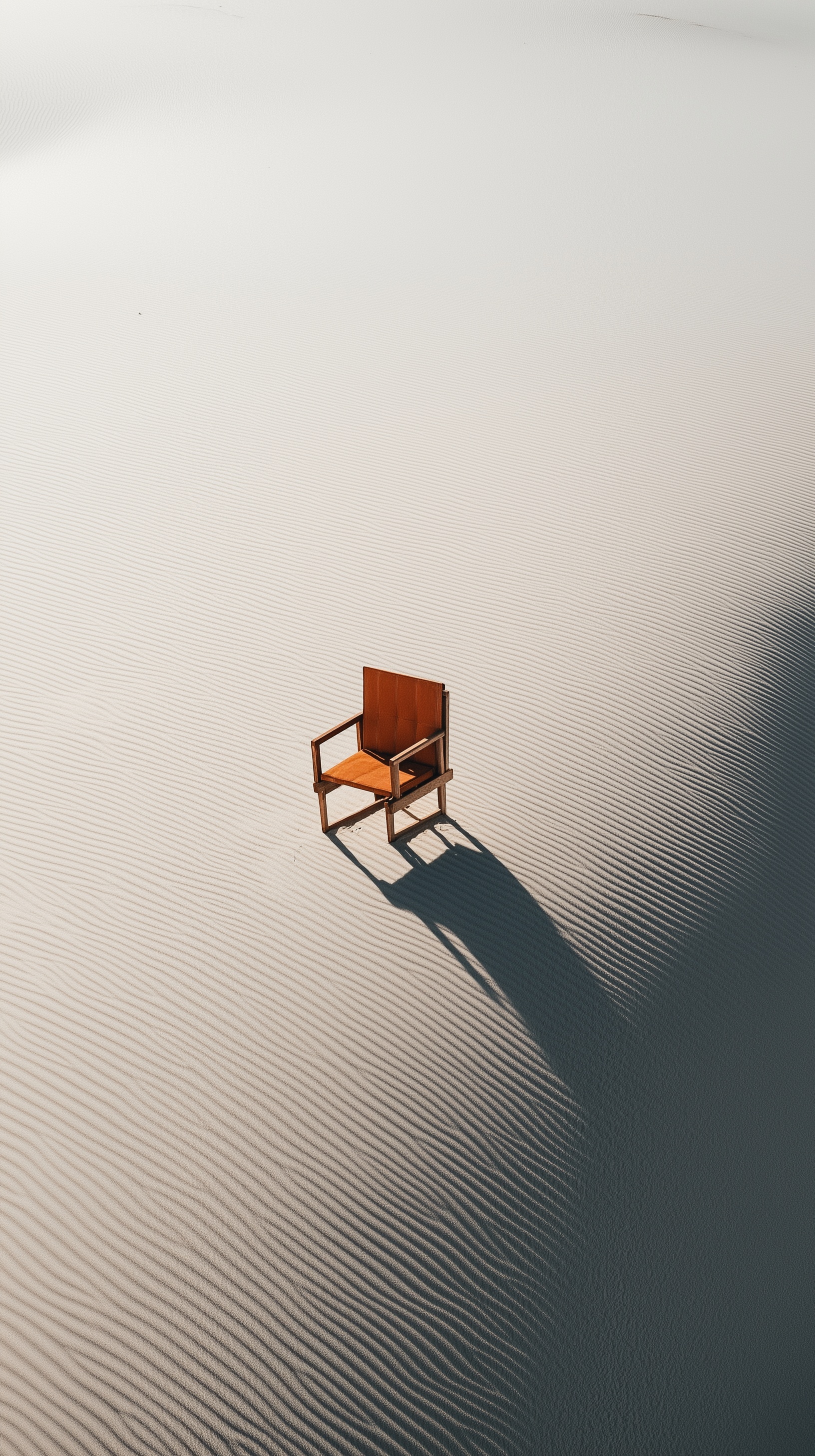 Lonely Chair in Desert: A Visual Journey