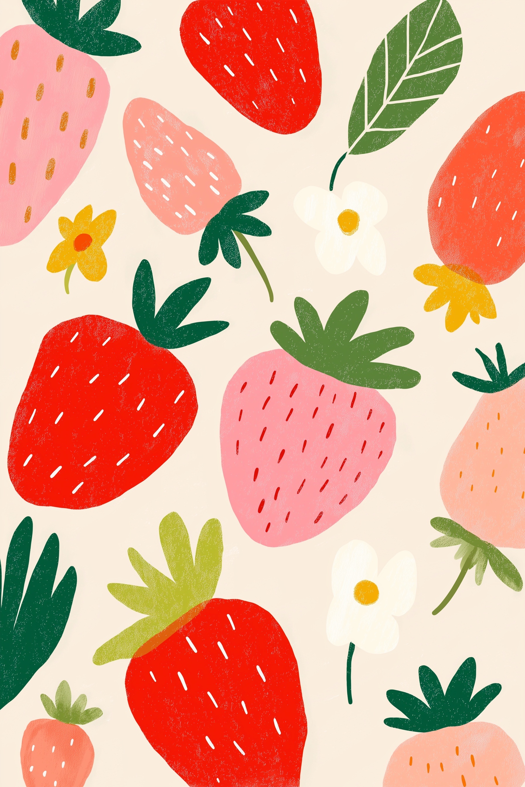 Charming Strawberry Illustrations for Your Art Collection