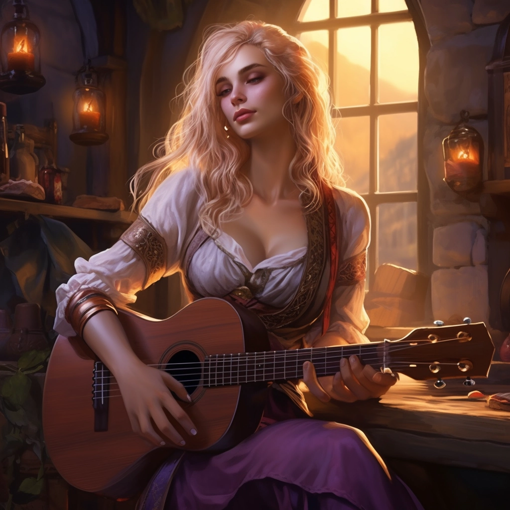 Enchanting Bard Elves: Twilight Tavern Tales