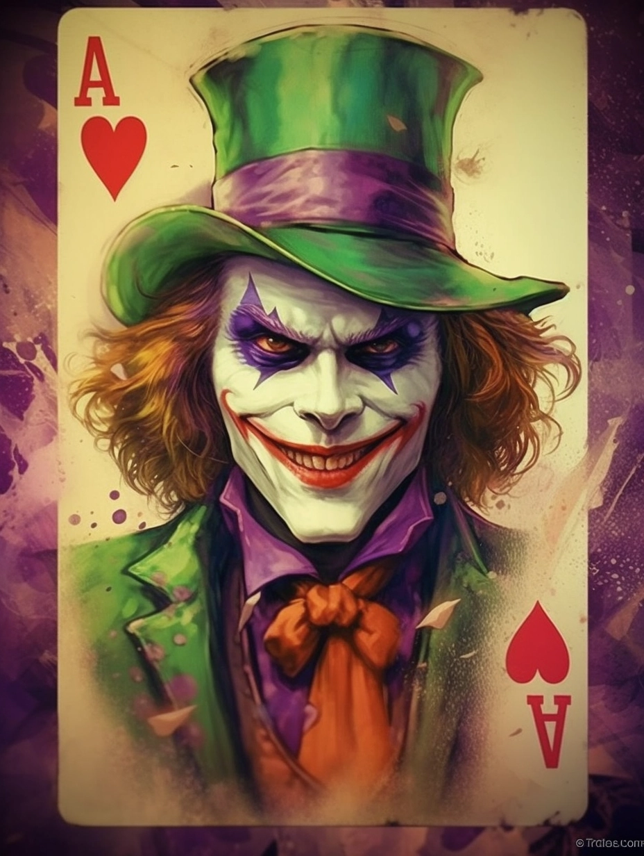 Insane Joker Illustrations in Loish Style