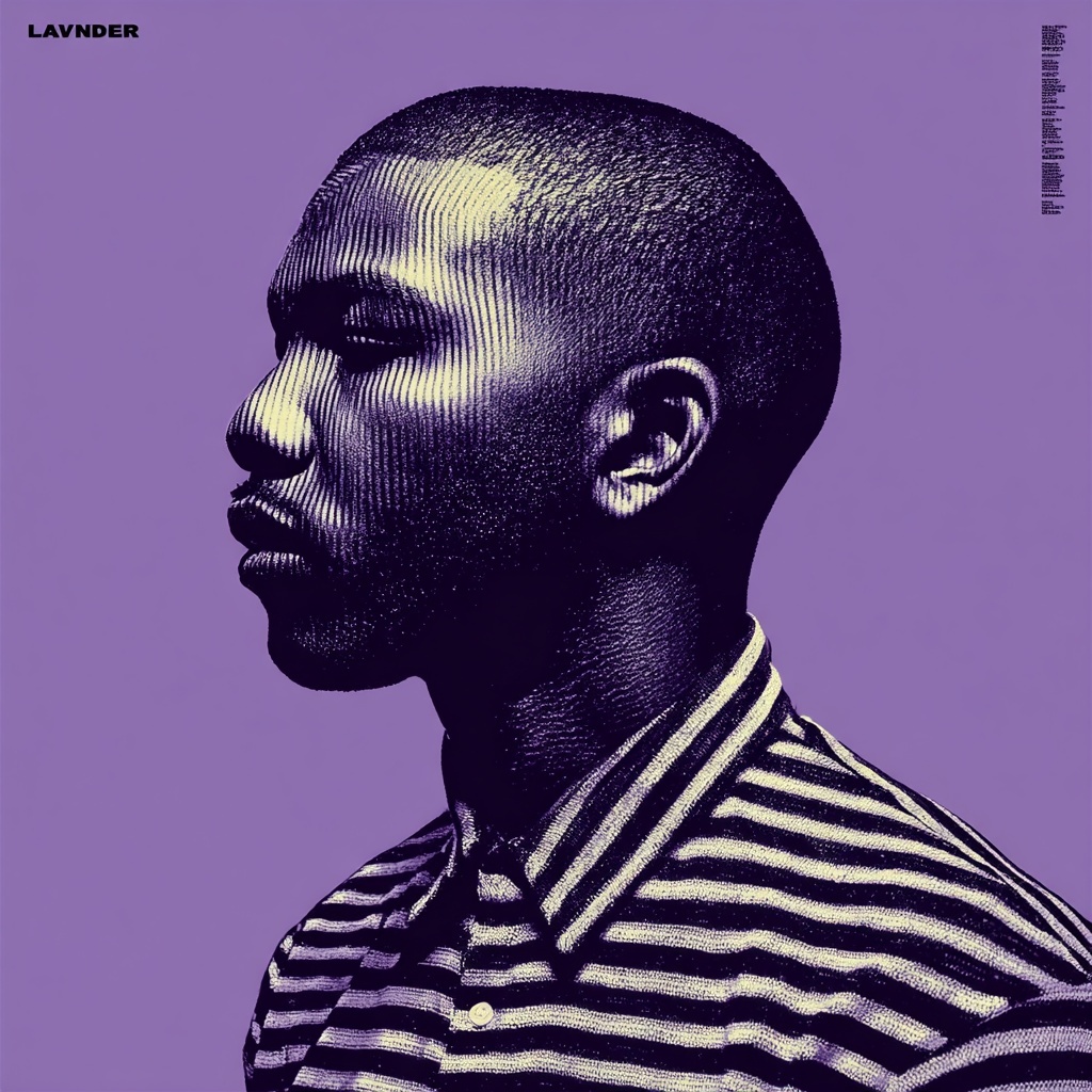 Iconic Lavender Album Cover: Clean & Fashionable
