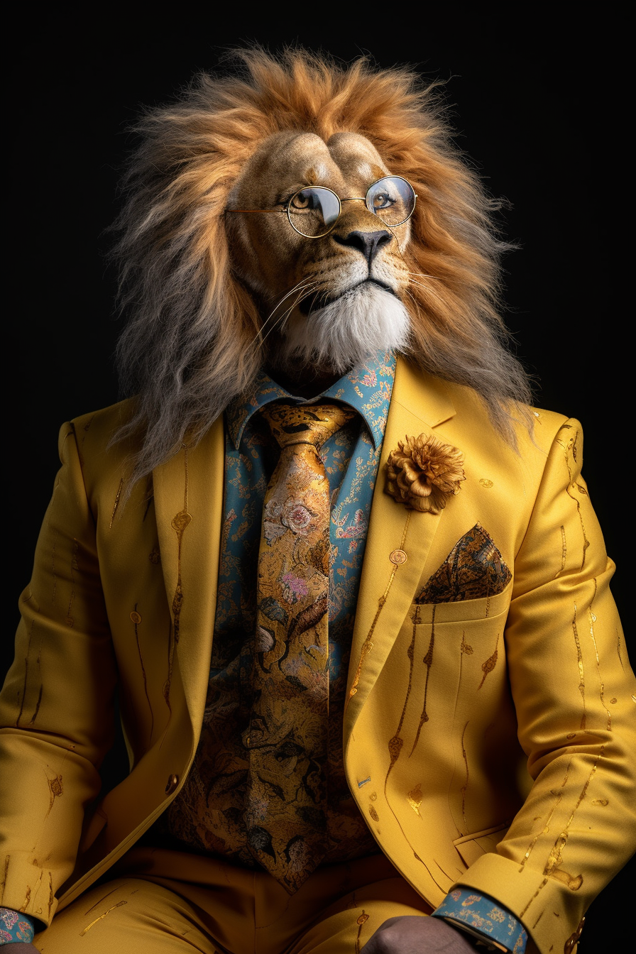 Golden Suit Lion: A Hauntingly Awesome Collectable Action Figure